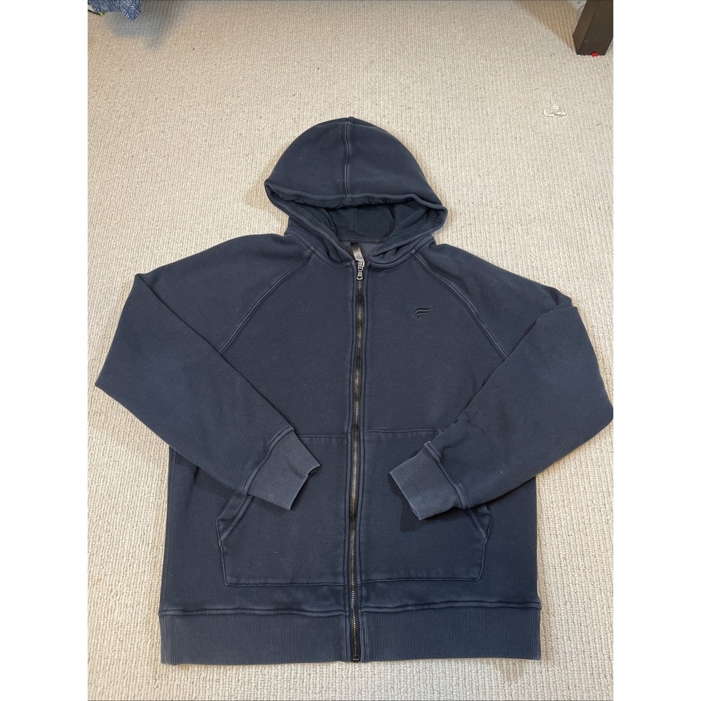 Fabletics Women's Medium Full Zip Hoodie Black